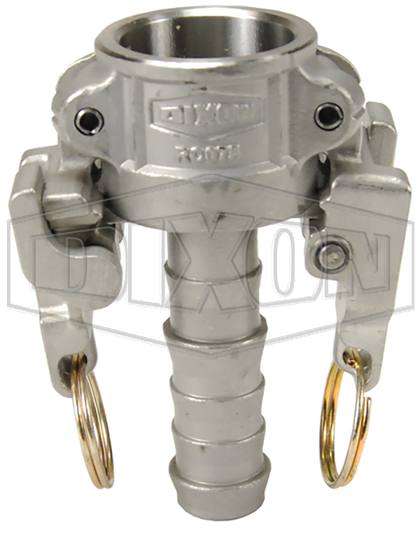 EZ Boss-Lock™ Cam & Groove Type C Coupler x Hose Shank